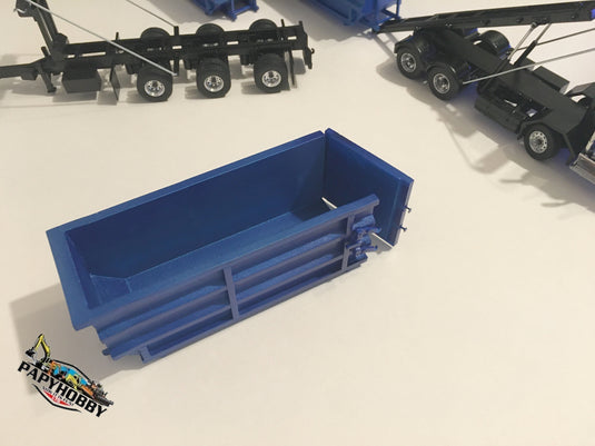 PETERBILT - 1/50 - PETERBILT 12 WHEELS ROLL-OFF TRUCK W/