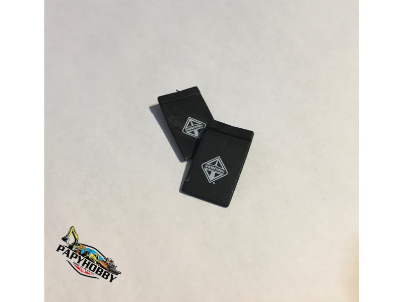 Chargez l'image dans la visionneuse de la galerie, PAPYHOBBY - 1/50 - TRUCK RUBBER PADS - INTERNATIONAL LOGO