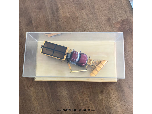 PAPYHOBBY - ACRYLIC CASE DISPLAY BOX TRANSPARENT - MODEL 35