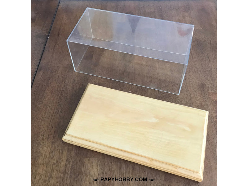 Load image into Gallery viewer, PAPYHOBBY - ACRYLIC CASE DISPLAY BOX TRANSPARENT - MODEL 35
