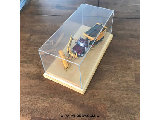 PAPYHOBBY - ACRYLIC CASE DISPLAY BOX TRANSPARENT - MODEL 35