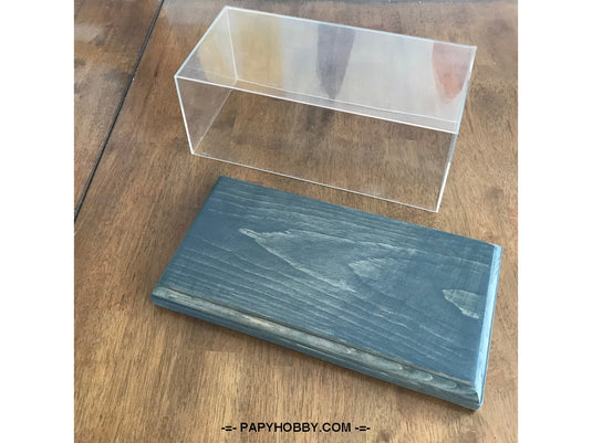 PAPYHOBBY - ACRYLIC CASE DISPLAY BOX TRANSPARENT - MODEL 35