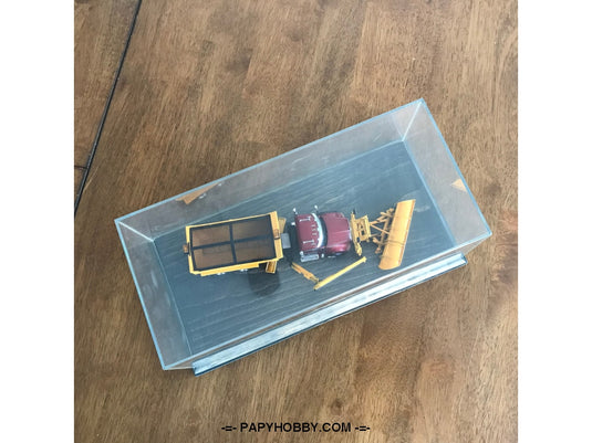 PAPYHOBBY - ACRYLIC CASE DISPLAY BOX TRANSPARENT - MODEL 35