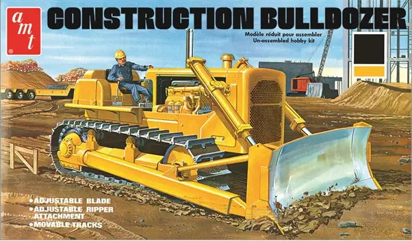 Chargez l'image dans la visionneuse de la galerie, CAT - AMT 1086 CONSTRUCTION BULLDOZER MODEL KIT - SCALE