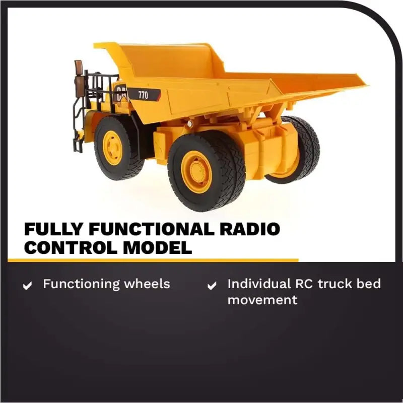 Load image into Gallery viewer, CAT - 1/24 - 770 – MINING TRUCK - REMOTE CONTROL | SCALE