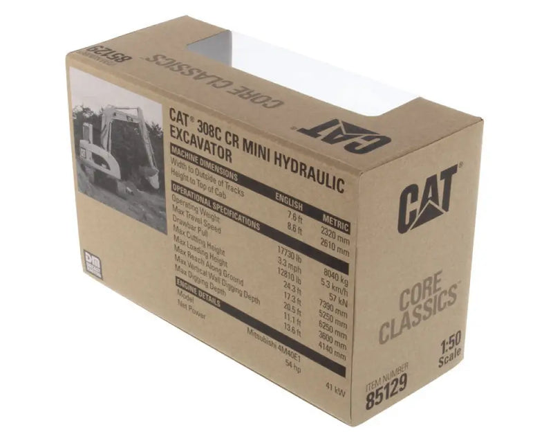Load image into Gallery viewer, CAT - 1/50 - 308C CR HYDRAULIC EXCAVATOR - DIECAST | SCALE