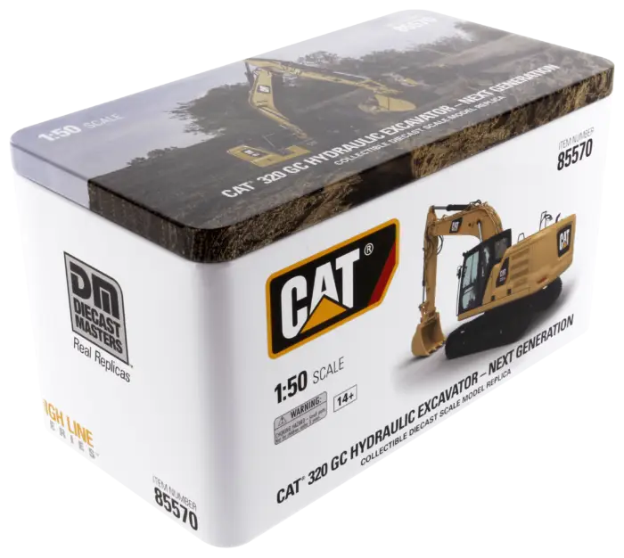 Chargez l'image dans la visionneuse de la galerie, CAT - 1/50 - 320 GC HYDRAULIC EXCAVATOR - DIECAST | SCALE