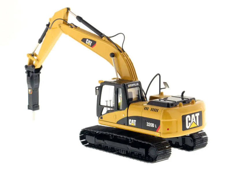 Load image into Gallery viewer, CAT - 1/50 - 320D L HYDRAULIC EXCAVATOR WITH HAMMER