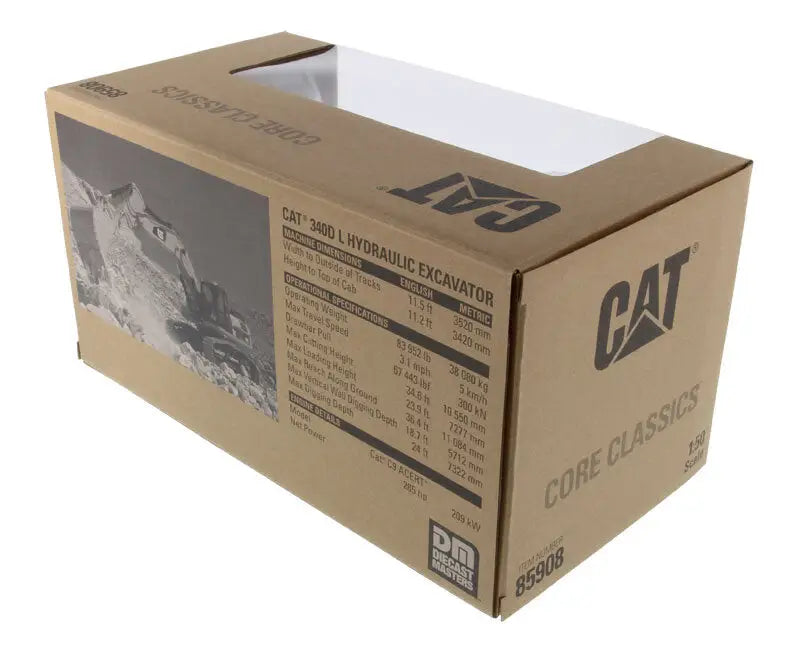 Load image into Gallery viewer, CAT - 1/50 - 340D HYDRAULIC EXCAVATOR - DIECAST | SCALE