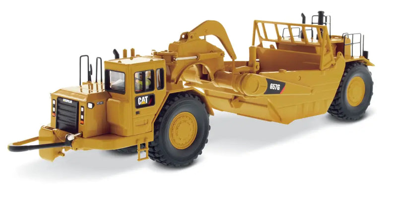 Chargez l'image dans la visionneuse de la galerie, CAT - 1/50 - 657G WHEEL TRACTOR SCRAPER - DIECAST | SCALE