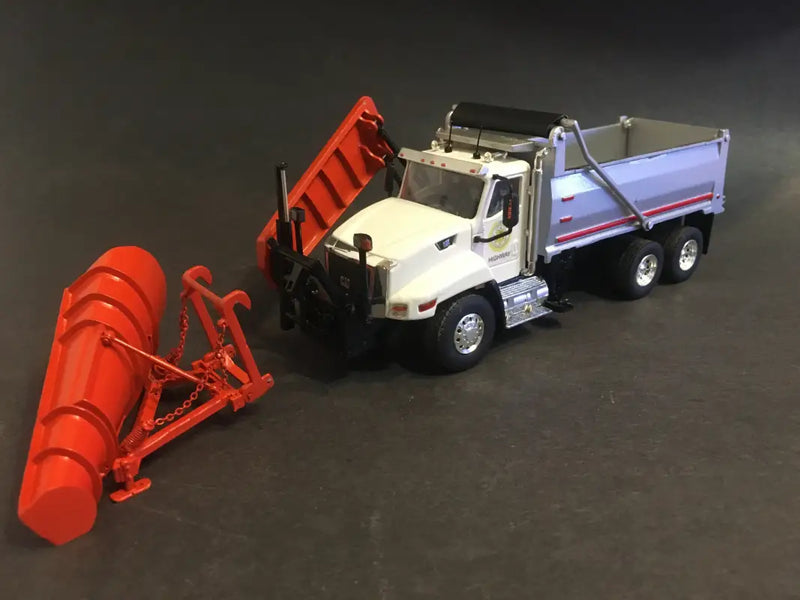 Load image into Gallery viewer, CAT - 1/50 - CAT 660 (WHITE) 10 WHEELERS SNOW EQUIPPED