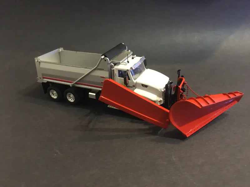Load image into Gallery viewer, CAT - 1/50 - CAT 660 (WHITE) 10 WHEELERS SNOW EQUIPPED