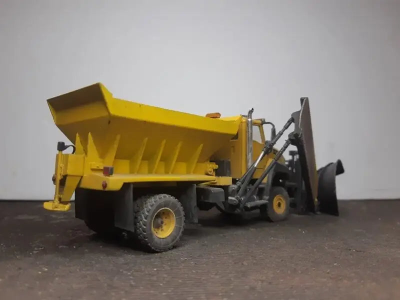 Chargez l'image dans la visionneuse de la galerie, CAT - 1/50 - 660 (YELLOW) 4X4 SNOW EQUIPPED - DIECAST