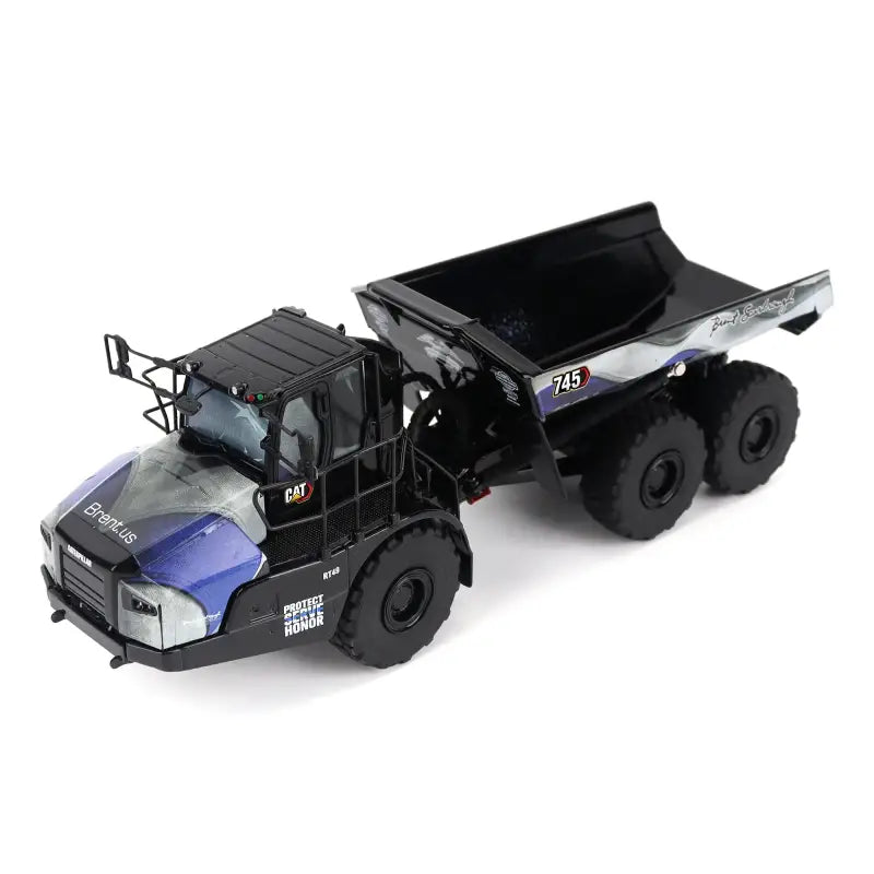 Chargez l'image dans la visionneuse de la galerie, CAT - 1/50 - 745 ARTICULATED TRUCK NEW MODERN HEX/BRENT