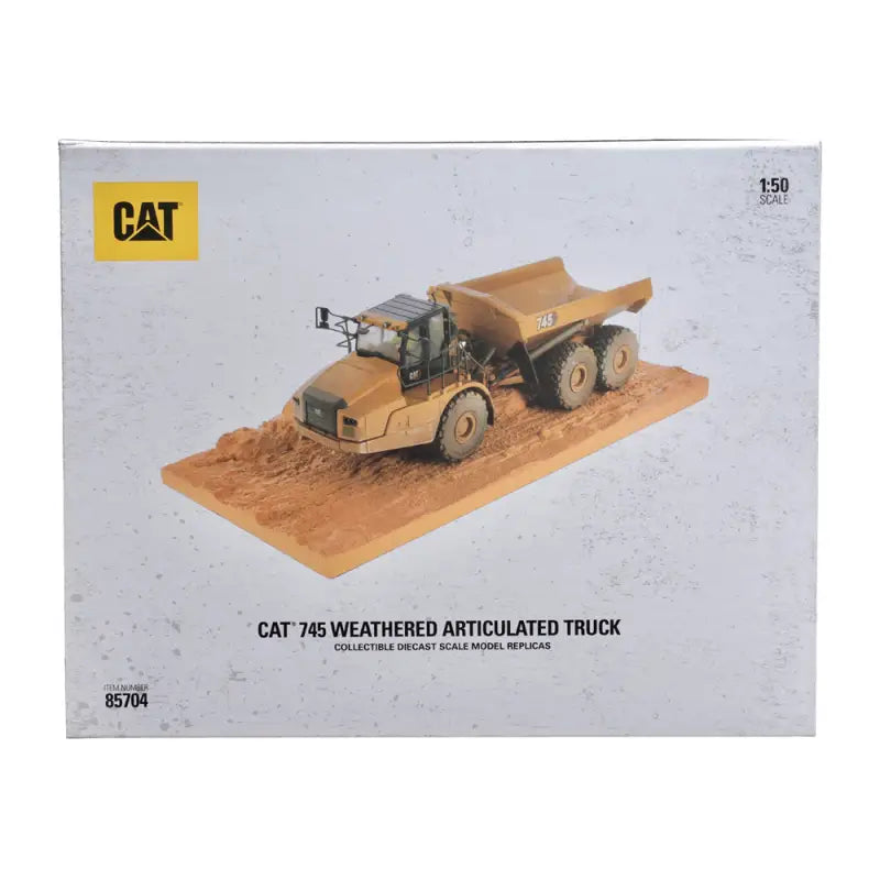 Load image into Gallery viewer, CAT - 1/50 - 745 WEATHERED ARTICULATED TRUCK - DIECAST