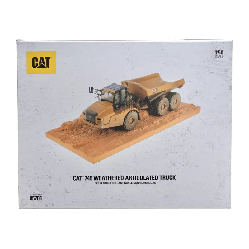 Chargez l'image dans la visionneuse de la galerie, CAT - 1/50 - 745 WEATHERED ARTICULATED TRUCK - DIECAST