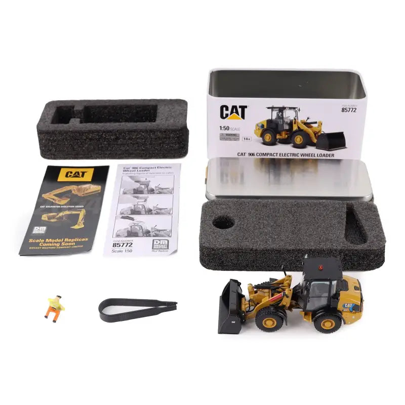 Chargez l'image dans la visionneuse de la galerie, CAT - 1/50 - 906 WHEEL LOADER - ELECTRIC VERSION - DIECAST