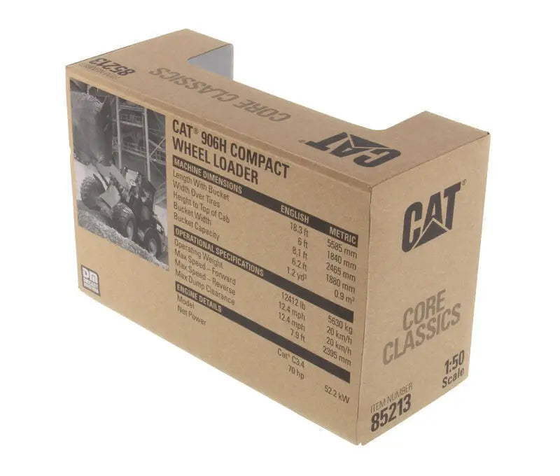 Load image into Gallery viewer, CAT - 1/50 - 906H WHEEL LOADER - DIECAST | SCALE