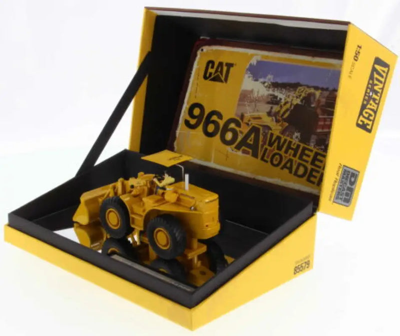 Load image into Gallery viewer, CAT - 1/50 - CAT 966A WHEEL LOADER VINTAGE SERIES - DIECAST