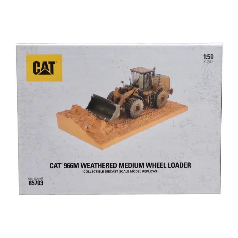Chargez l'image dans la visionneuse de la galerie, CAT - 1/50 - 966M WEATHERED WHEEL LOADER - DIECAST | SCALE