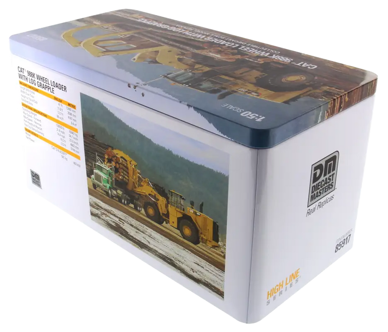 Chargez l'image dans la visionneuse de la galerie, CAT - 1/50 - 988K WHEEL LOADER WITH GRAPPLE - DIECAST
