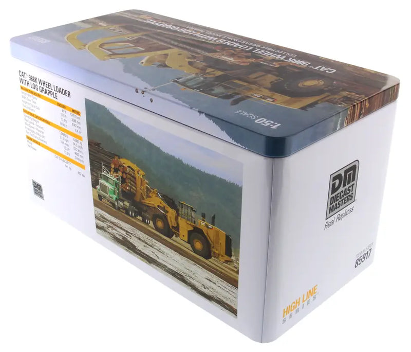 Load image into Gallery viewer, CAT - 1/50 - 988K WHEEL LOADER WITH GRAPPLE - DIECAST