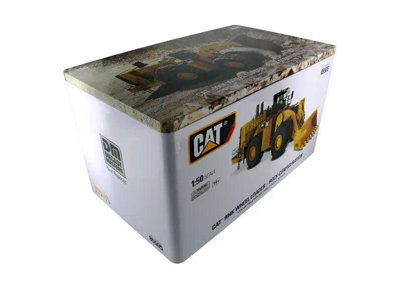 Load image into Gallery viewer, CAT - 1/50 - 994K WHEEL LOADER - ROCK BUCKET YELLOW VERSION