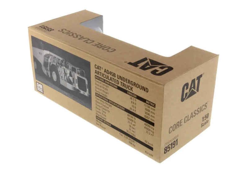 Load image into Gallery viewer, CAT - 1/50 - AD45B UNDERGROUND ARTICULATED TRUCK - DIECAST