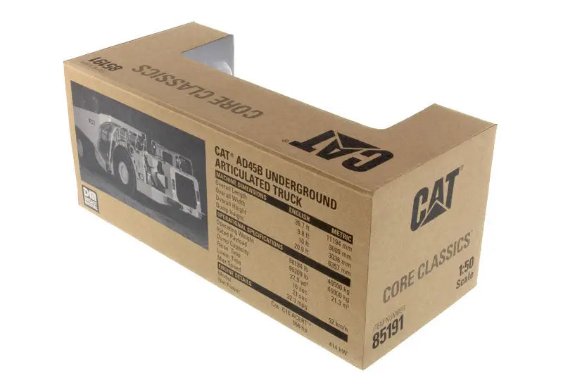 Chargez l'image dans la visionneuse de la galerie, CAT - 1/50 - AD45B UNDERGROUND ARTICULATED TRUCK - DIECAST