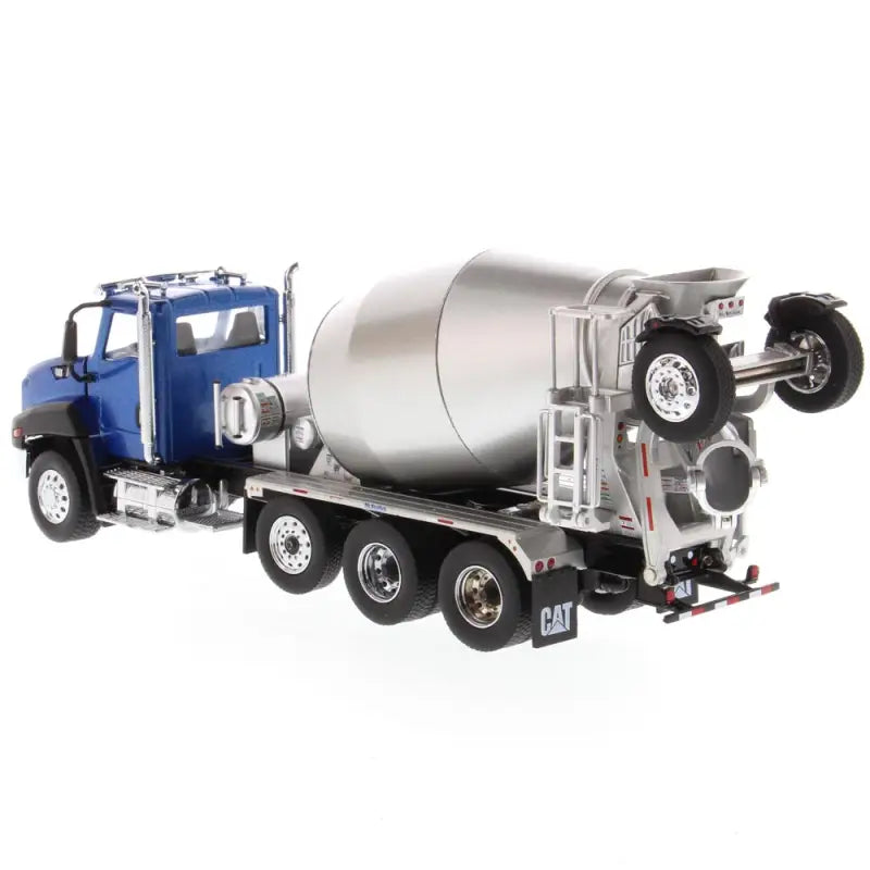 Load image into Gallery viewer, CAT - 1/50 - CT660 DAY CAB TRACTOR WITH METAL CEMENT MIXER