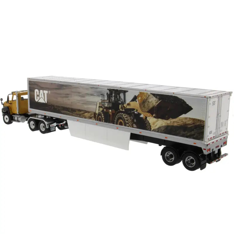 Chargez l'image dans la visionneuse de la galerie, CAT - 1/50 - CT660 DAY CAB TRACTOR WITH CAT MURAL TRAILER