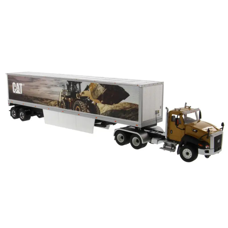 Chargez l'image dans la visionneuse de la galerie, CAT - 1/50 - CT660 DAY CAB TRACTOR WITH MURAL TRAILER