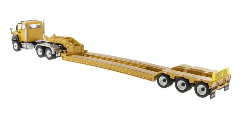 Load image into Gallery viewer, CAT - 1/50 - CT660 DAY CAB TRACTOR & XL 120 LOW-PROFILE HDG