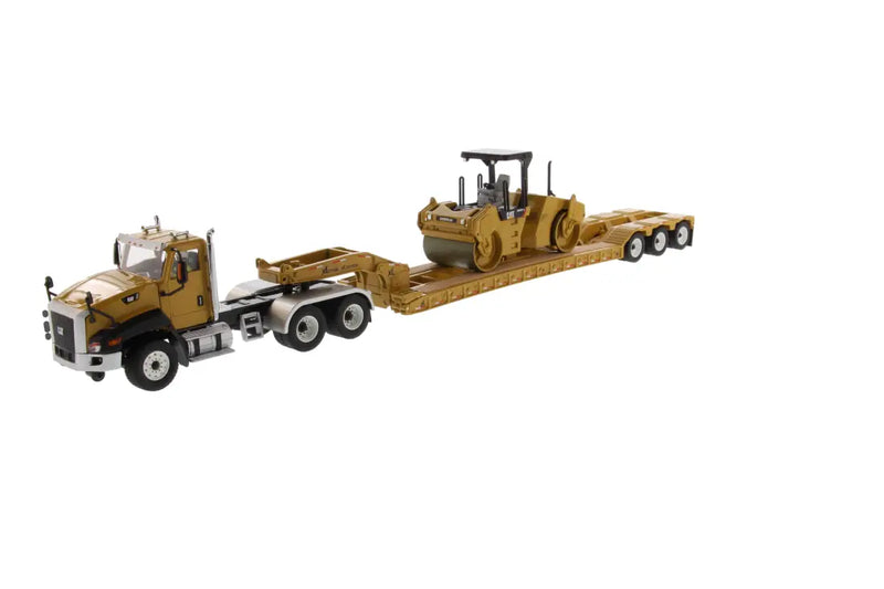 Load image into Gallery viewer, CAT - 1/50 - CT660 DAY CAB TRACTOR & XL 120 LOW -PROFILE
