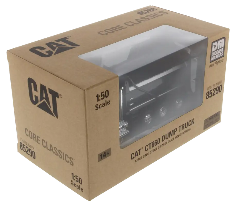 Chargez l'image dans la visionneuse de la galerie, CAT - 1/50 - CT660 DUMP TRUCK - YELLOW CAB/BLACK - DIECAST