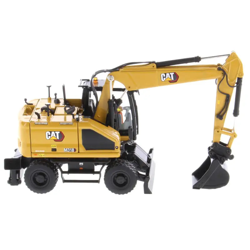 Load image into Gallery viewer, CAT - 1/50 - M318 WHEELED EXCAVATOR - DIECAST | SCALE