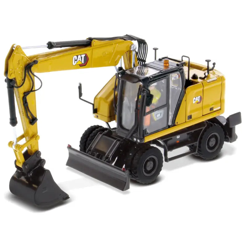 Chargez l'image dans la visionneuse de la galerie, CAT - 1/50 - M318 WHEELED EXCAVATOR - DIECAST | SCALE