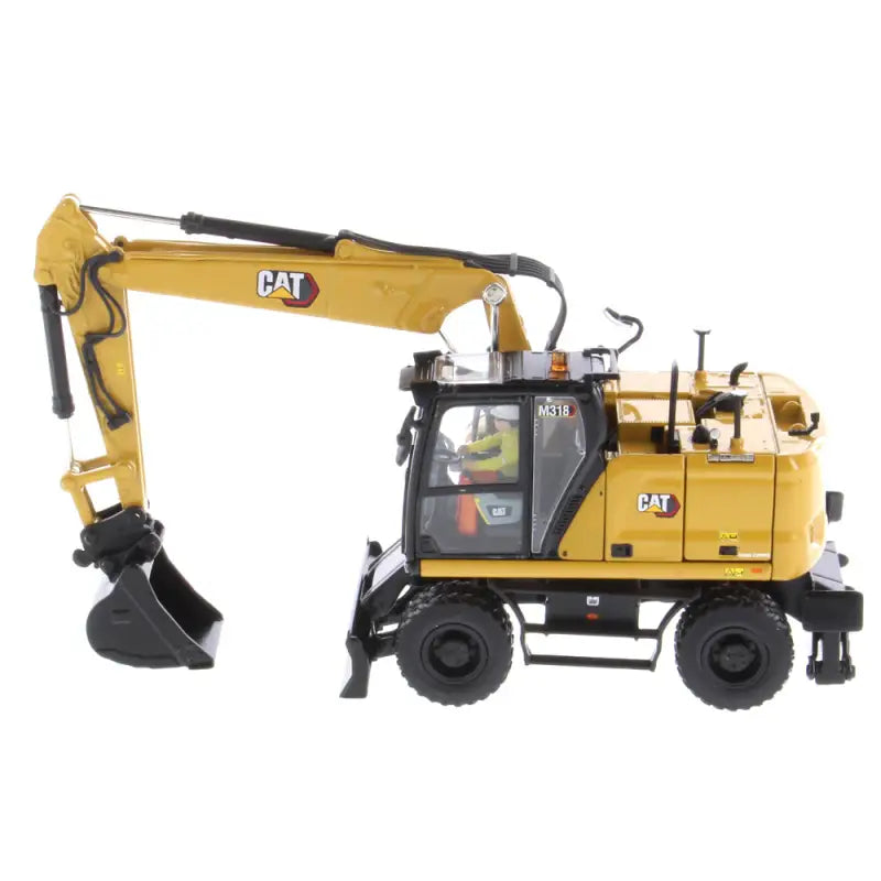 Chargez l'image dans la visionneuse de la galerie, CAT - 1/50 - M318 WHEELED EXCAVATOR - DIECAST | SCALE