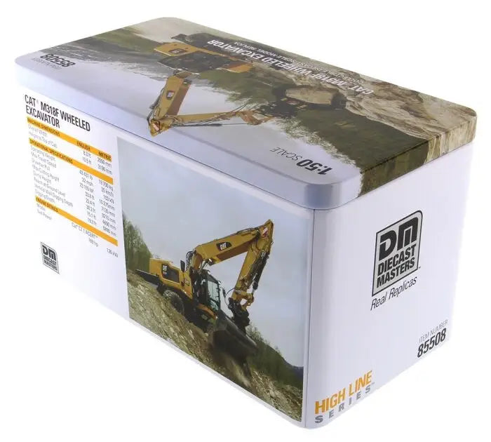 Load image into Gallery viewer, CAT - 1/50 - M318F WHEELED EXCAVATOR - DIECAST | SCALE