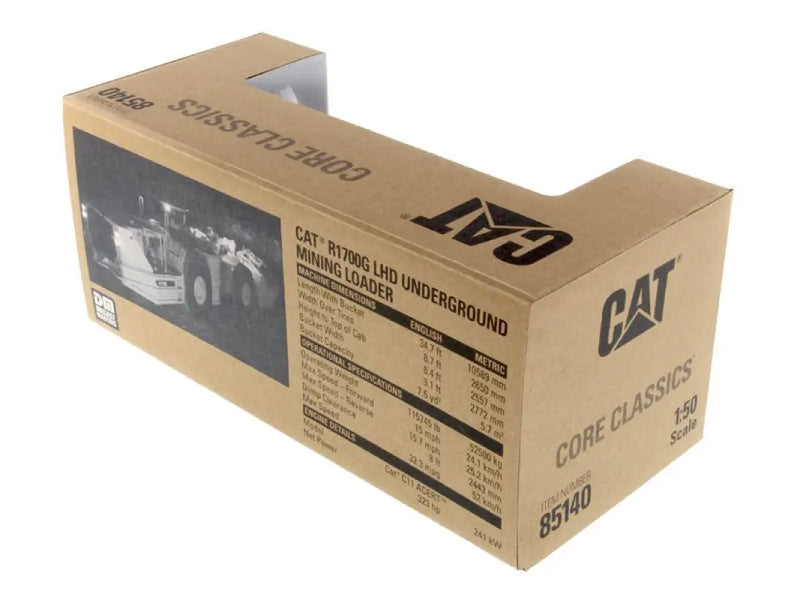 Chargez l'image dans la visionneuse de la galerie, CAT - 1/50 - R1700G LHD UNDERGROUND MINING LOADER - DIECAST