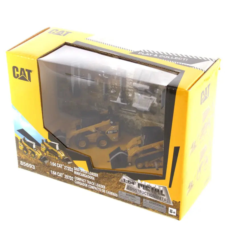 Load image into Gallery viewer, CAT - 1/64 - 272D2 &297D2 SKID STEER LOADER & COMPACT TRACK