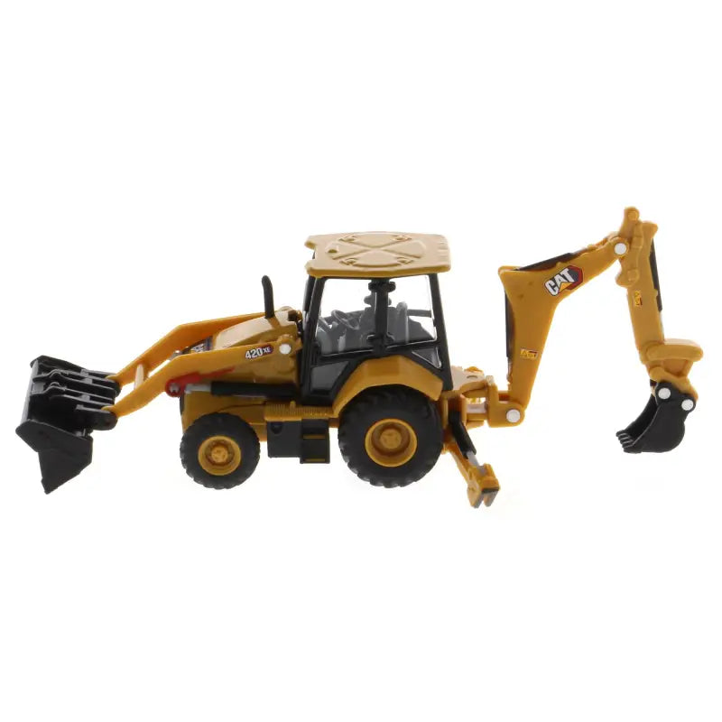 Load image into Gallery viewer, CAT - 1/64 - 420 XE BACKHOE LOADER WITH 4 ADDITIONAL TOOLS