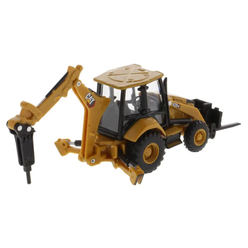 Load image into Gallery viewer, CAT - 1/64 - 420 XE BACKHOE LOADER WITH 4 ADDITIONAL TOOLS