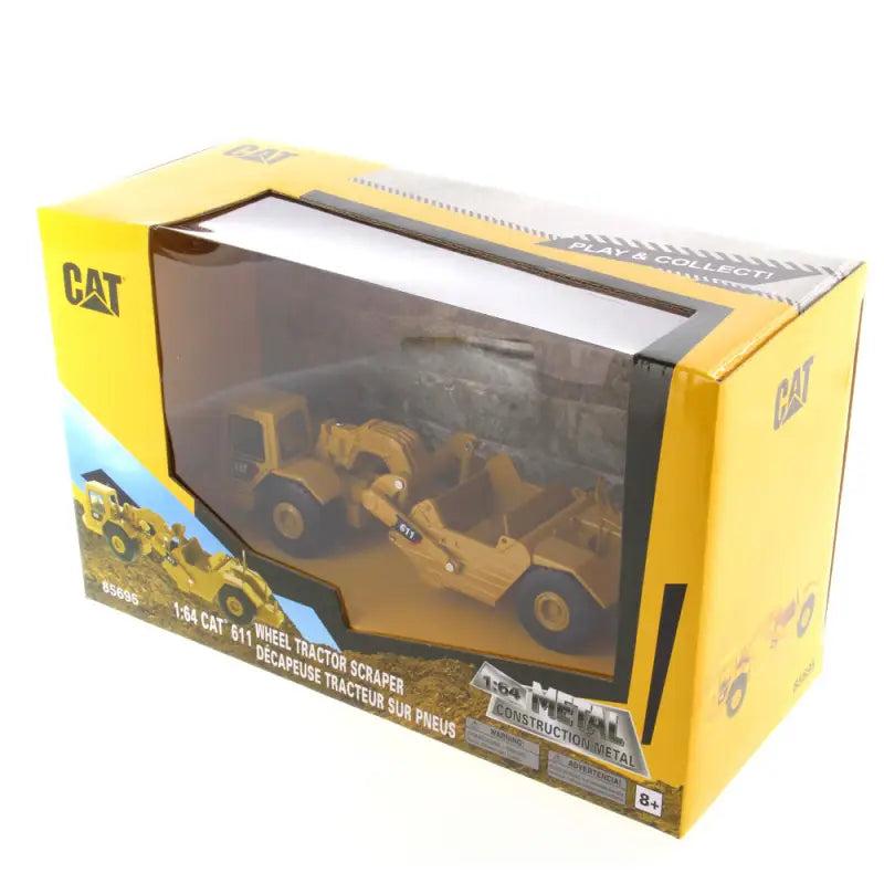 Load image into Gallery viewer, CAT - 1/64 - 611 WHEEL TRACTOR SCRAPER - DIECAST | SCALE