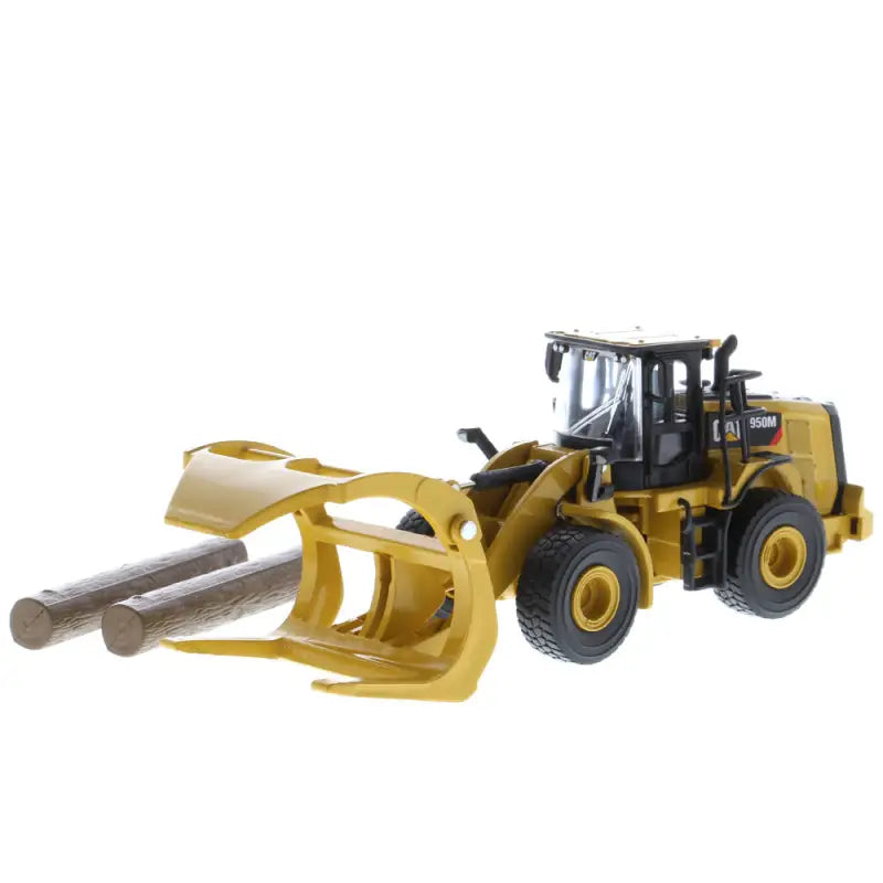 Chargez l'image dans la visionneuse de la galerie, CAT - 1/64 - 950M WHEEL LOADER WITH LOG FORK (WITH BUCKET
