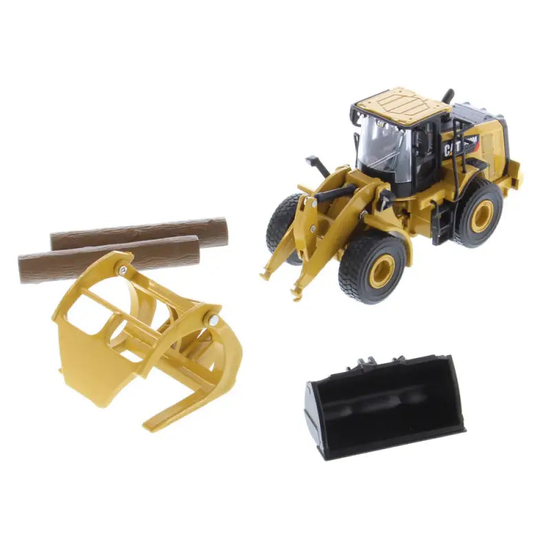 Load image into Gallery viewer, CAT - 1/64 - 950M WHEEL LOADER WITH LOG FORK (WITH BUCKET
