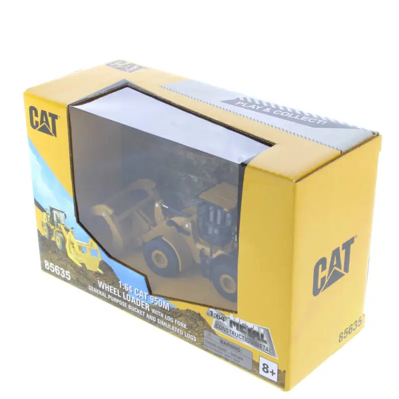 Chargez l'image dans la visionneuse de la galerie, CAT - 1/64 - 950M WHEEL LOADER WITH LOG FORK (WITH BUCKET