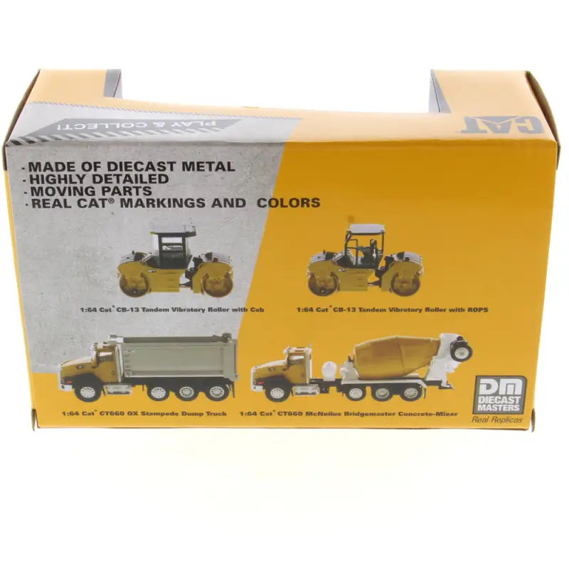 Chargez l'image dans la visionneuse de la galerie, CAT - 1/64 - CT 660 OX STAMPEDE DUMP-TRUCK - DIECAST