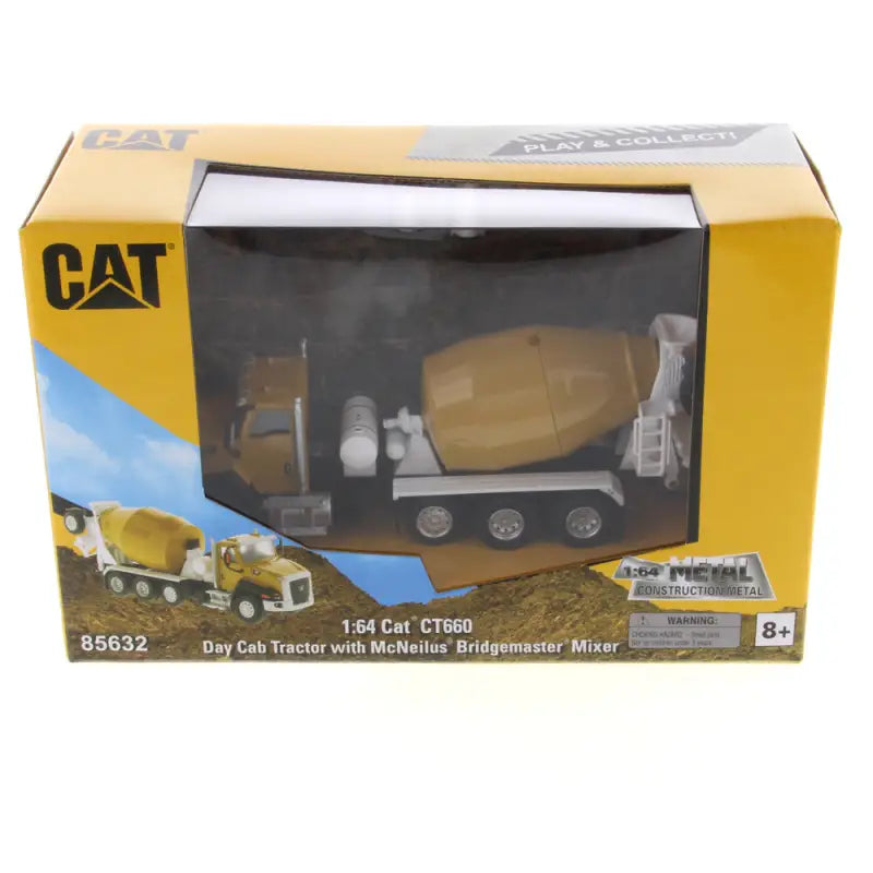 Load image into Gallery viewer, CAT - 1/64 - CT660 MCNEILUS BRIDGEMASTER CONCRETE-MIXER