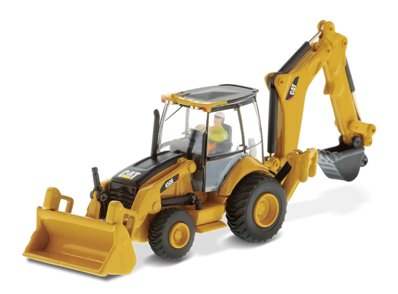 Load image into Gallery viewer, CAT - 1/87 - 450E BACKHOE LOADER - DIECAST | SCALE | HO
